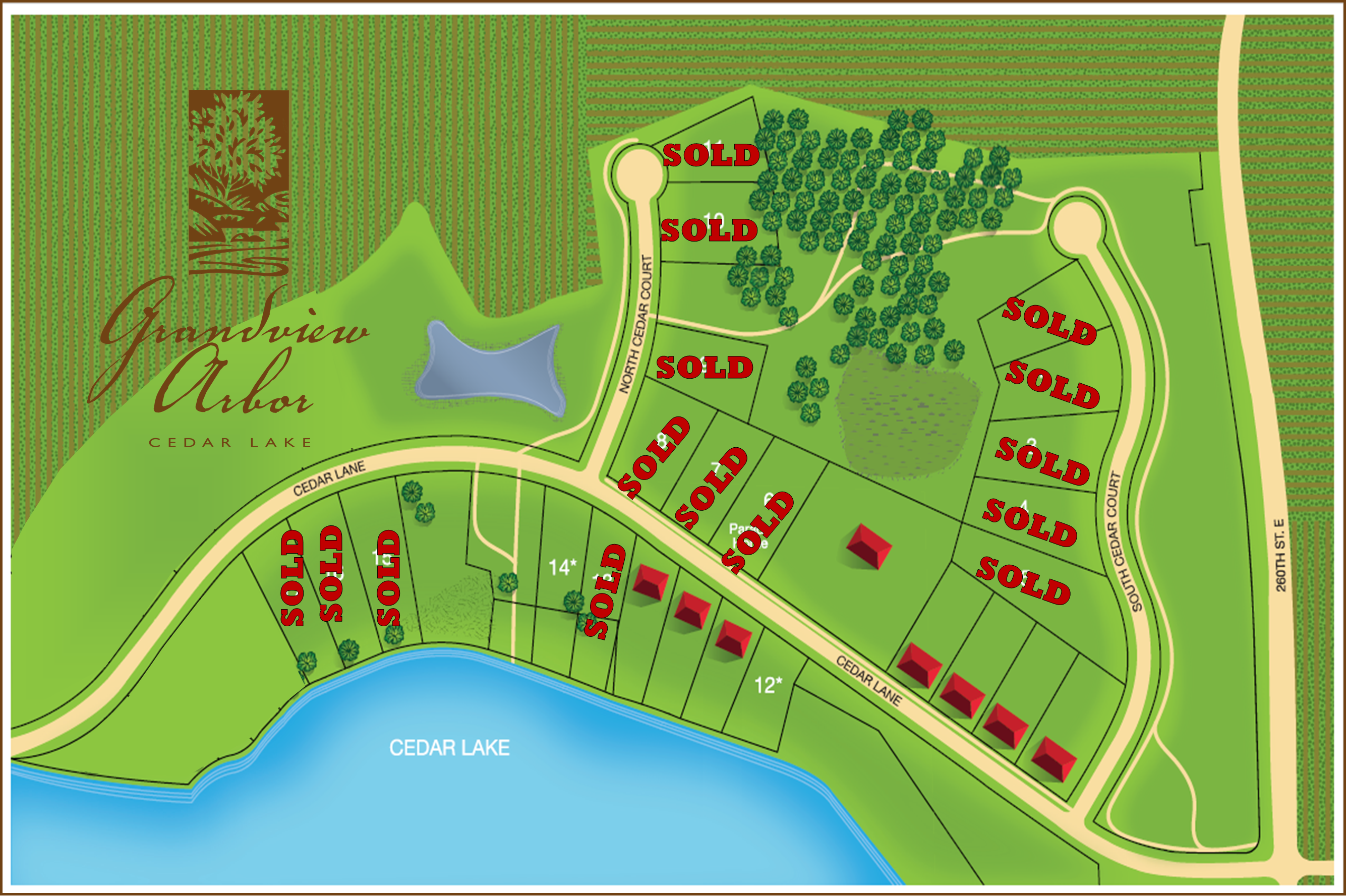 2021 Summer Grandview Arbor Site Map